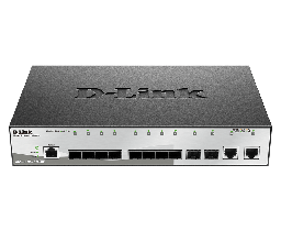 [DGS-1210-12TS/ME] D-Link 12-Port Gigabit Fiber Metro Ethernet Switch